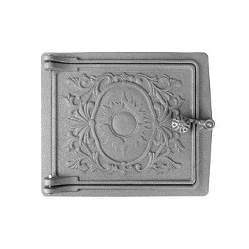 ДТ-3Б RLK 385 Дверца топочная Восход (250*210), не крашенная