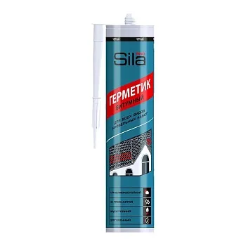 Герметик для крыши битумный Sila PRO Max Sealant  280 мл.