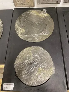 Плита усиленная с двумя конфорками 4В (ПР: 410х710 мм) ВЕЗУВИЙ