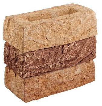 Кирпич полнотелый прямой Троицкое ручная формовка (W046) (неотобранный)