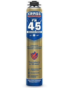 Пена монтажная огнестойкая KRASS 750мл